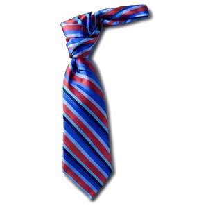 Striped Business Tie PNG Vfn64
