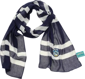Striped House Scarf Harry Potter PNG image
