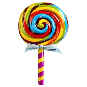 Striped Lollipop PNG Bbv