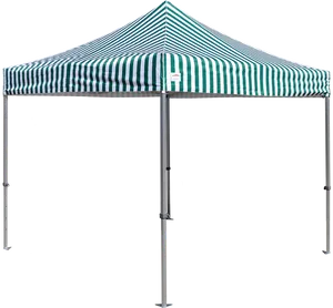 Striped Market Stall Canopy PNG