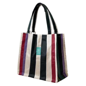 Striped Shopping Bag PNG Ygd18 PNG