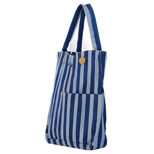Striped Tote Bag Png 05252024 PNG image