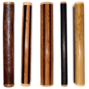 Striped Wood Stick PNG Yue PNG