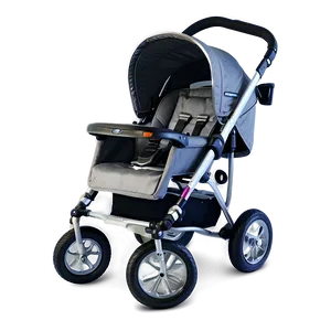 Stroller With Big Wheels PNG Fpr62