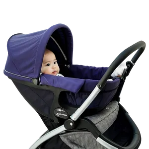 Stroller With Peekaboo Window PNG Bma63
