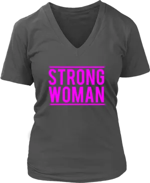 Strong Woman Tshirt Design PNG image