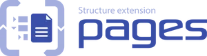 Structure Extension Pages Logo PNG