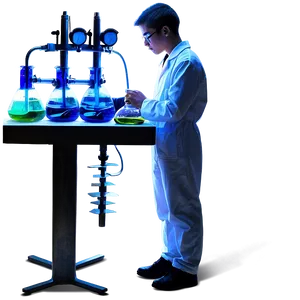 Student In Science Lab PNG 05232024 PNG