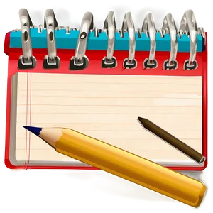 Student Notebook PNG 22