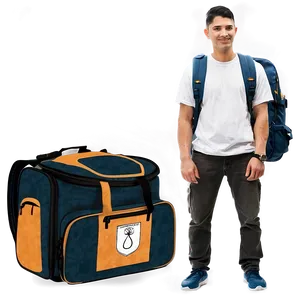 Student With Backpack PNG 05232024