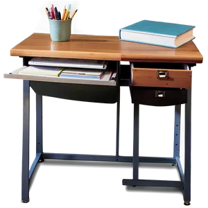 Study Desk Organization Ideas Png 05212024 PNG image