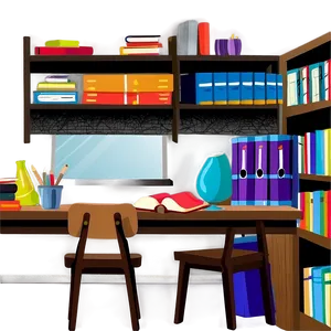 Study Space Makeover Png Mky PNG image