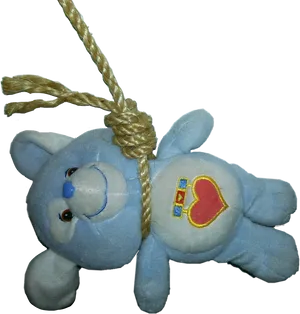 Stuffed Animalwith Noose PNG image