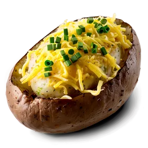 Stuffed Baked Potato PNG 3