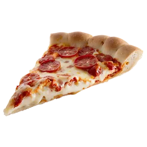 Stuffed Crust Pepperoni Pizza PNG 06122024