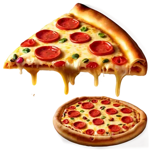 Stuffed Crust Pizza Vector PNG Sbd PNG