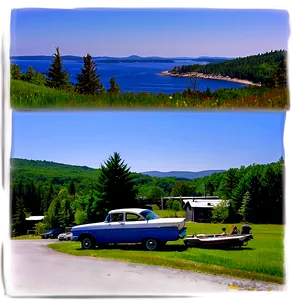 Stunning Maine Landscape PNG 06202024
