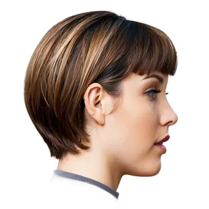 Stunning Short Hairstyle Png 88 PNG image