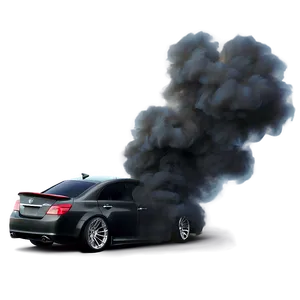Stunt Burnout Smoke PNG 38