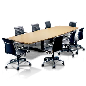 Sturdy Conference Table PNG 46