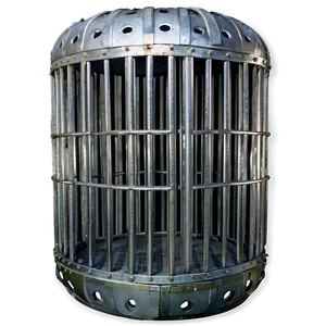 Sturdy Steel Cage Png 05252024 PNG image