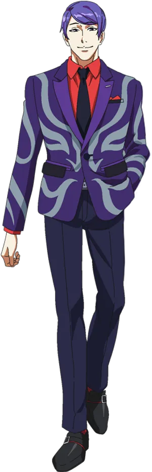 Stylish Anime Characterin Suit