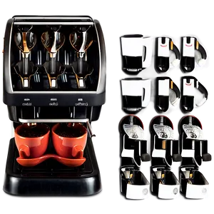 Stylish Barista Gear PNG 06272024