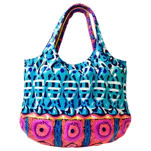 Stylish Beach Bag Design Png 06292024 PNG image