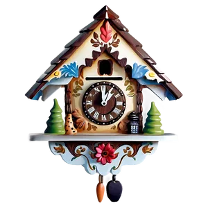 Stylish Cuckoo Clock Png 20 PNG image