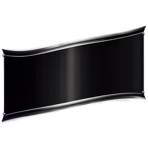 Stylish Curved Banner Png 99 PNG image