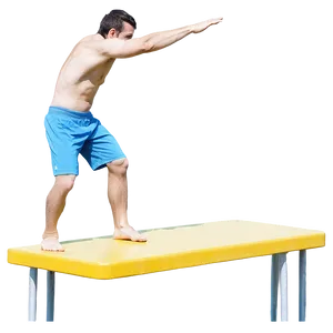 Stylish Diving Board Png 06212024 PNG image