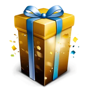 Stylish Gift Box PNG Qxn
