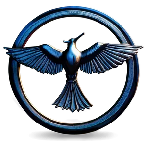Stylish Mockingjay Graphic PNG Oxu67