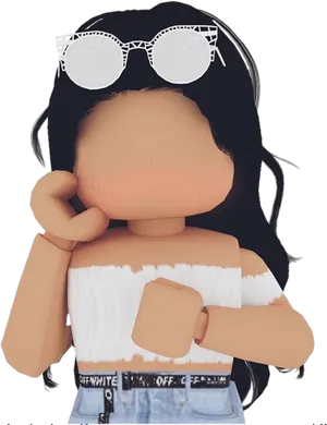 Stylish Roblox Avatar Pose