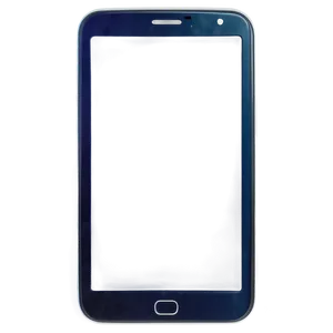 Stylish Smartphone Frame Png 06132024 PNG image