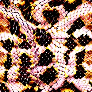 Stylish Snake Skin PNG Flw
