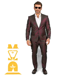 Stylish Suit Man Png Wac63 PNG image