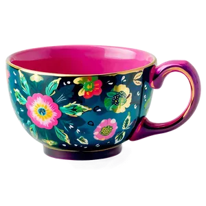 Stylish Tea Cup PNG 96