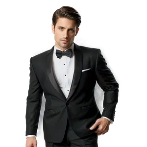 Stylish Tuxedo For Men PNG Ykn
