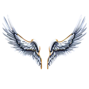 Stylish White Wings PNG 47 PNG
