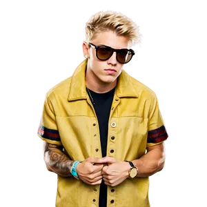 Stylish Young Manwith Sunglasses PNG image