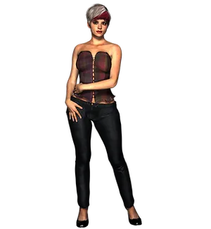 Stylish3 D Character Model
