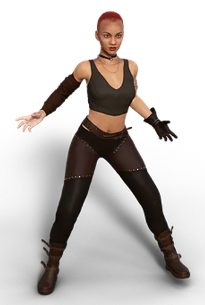 Stylish3 D Character Pose