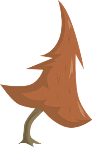 Stylized Abstract Tree Art