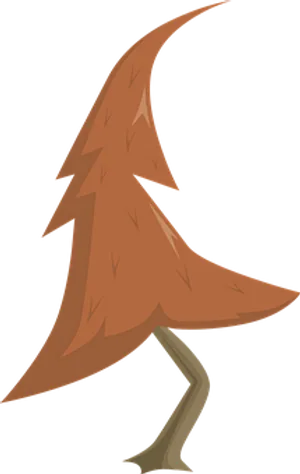 Stylized Abstract Tree Artwork
