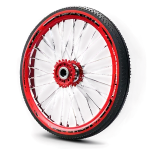 Stylized Bike Wheel PNG 86