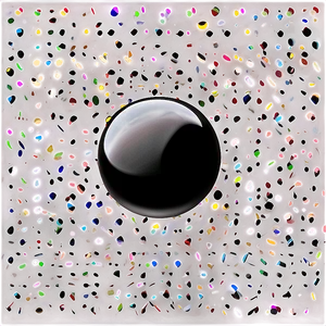 Stylized Black Dot PNG Jjg PNG