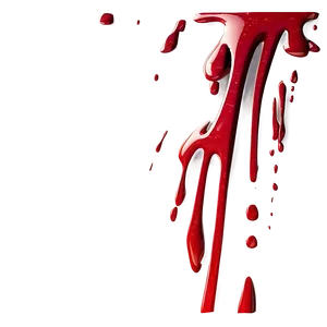 Stylized Blood Splatter Art Png Ohh72 PNG image