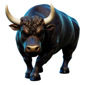 Stylized Bull Design PNG Xab82 PNG