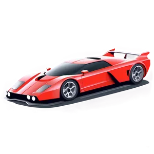 Stylized Car Vector Image Png 06202024 PNG image